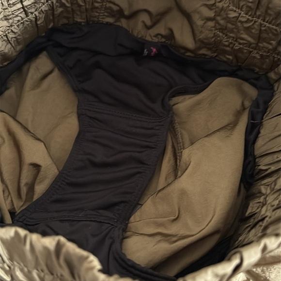 FREE PEOPLE MOVEMENT The Way Home Shorts High Rise Running Olive Green Size S - Picture 7 of 9